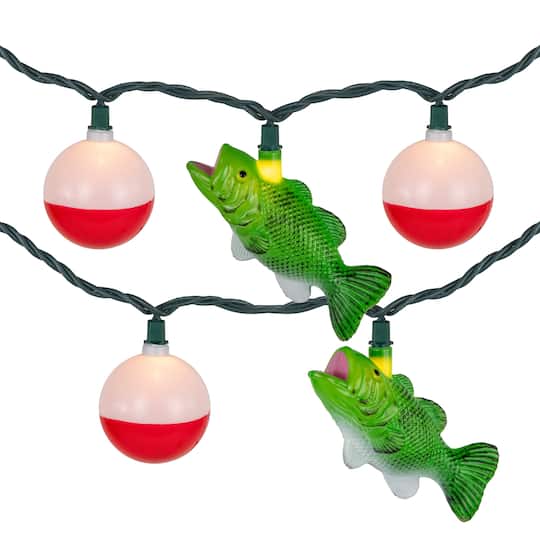 6ft. Bass & Bobber Patio String Lights